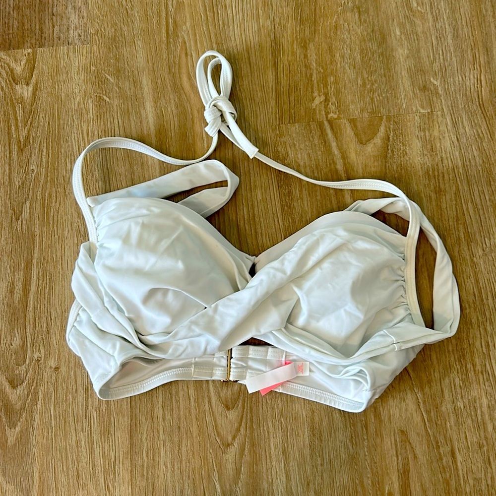 White Swimsuit Top
